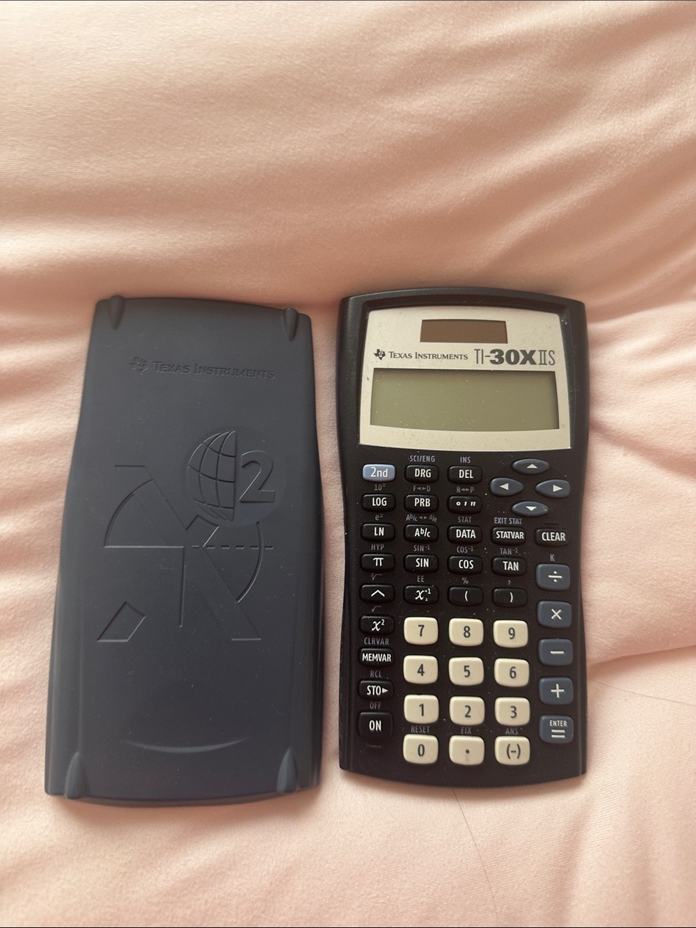 Texas Instruments TI-30X IIS Scientific Calculator - Dark Gray and Cream Buttons